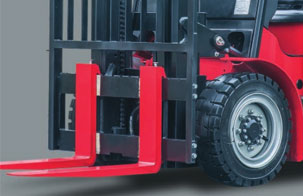 3.實心輪胎，免維護，更耐用-杭州叉車電動叉車